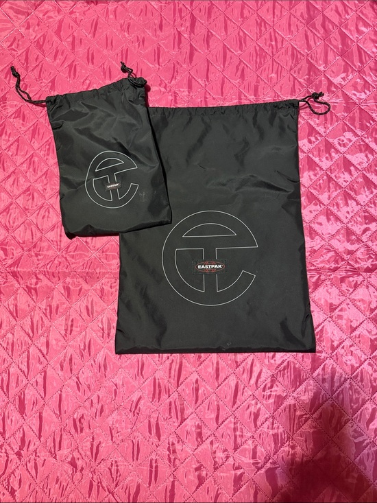 Telfar Handbags - Telfar Eastpak Black Drawstring Dust Bags - Set of 2